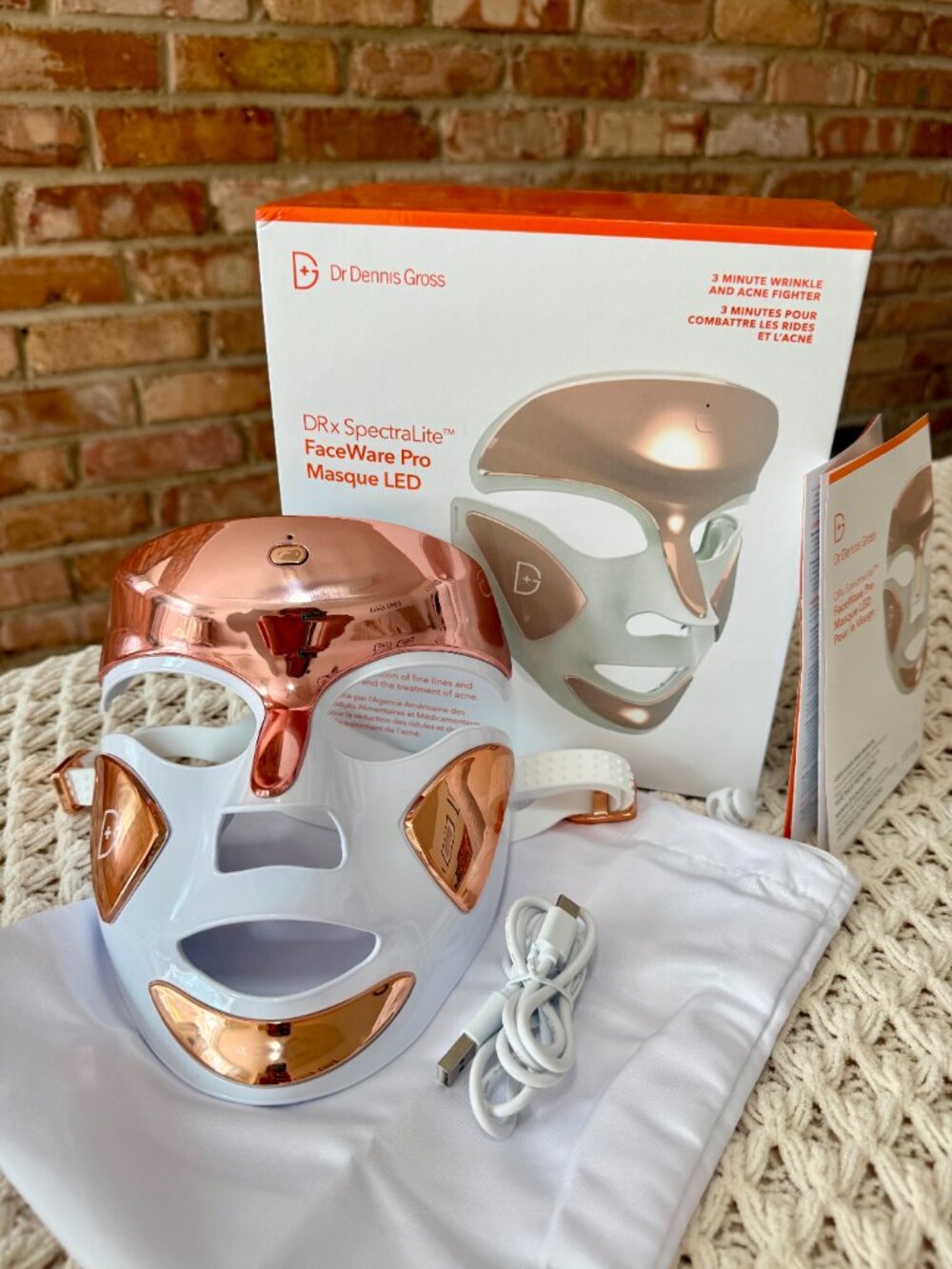 Dr. Dennis Gross DRx SpectraLite Faceware Pro LED Mask – Like New!!